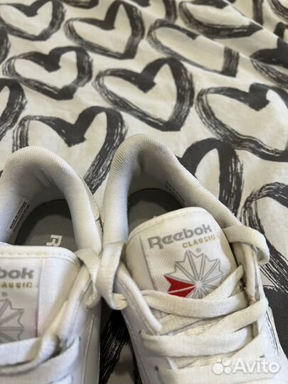 Кроссовки Reebok Classic leather 2232 white