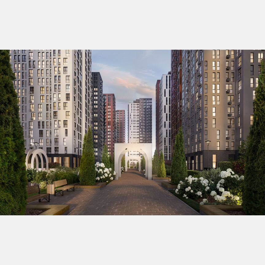 2-к. квартира, 54,1 м², 22/22 эт.