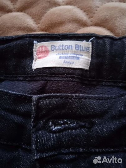 Джинсы утепленные, 140