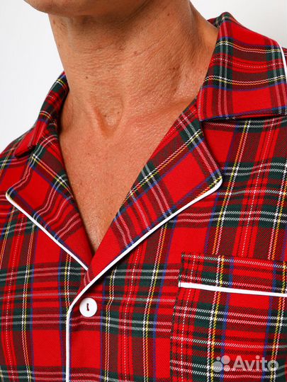 Мужская пижама из хлопка