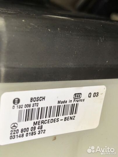 Компрессор центрального замка mercedes w220