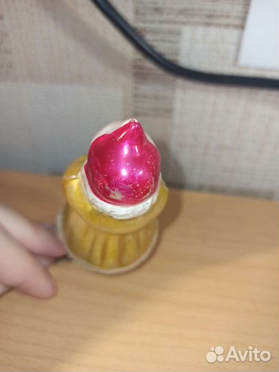 Машенька, елочная игрушка СССР на прищепке
