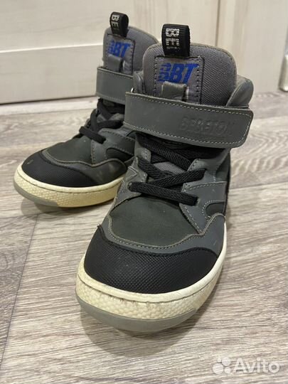 Ботинки для мальчика кожаные демисезон