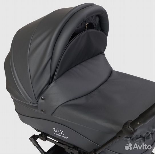 Коляска кожаная bebizaro classic