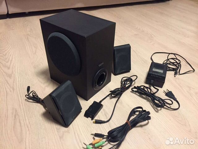 Колонки для компьютера 2.1 с Сабвуфером Creative купить в Москве ...