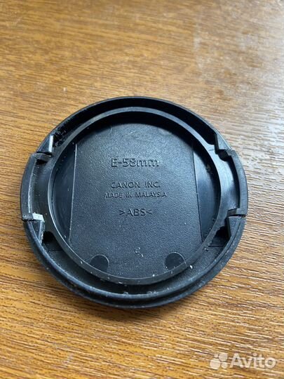 Крышка объектива Canon 58 мм