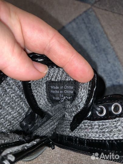 Ботинки детские 24 размер новые