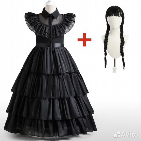 Платье Уенсдей в аренду