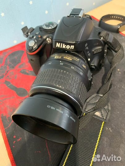 Объектив AF-S nikon 18-55mm 1:3.5-5.6G VR