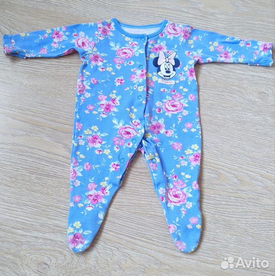 Слипы для девочки 0-3 размер 50-62, одежда пакетом