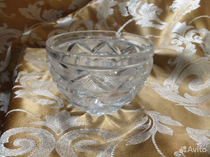 Хрустальная конфетница СССР