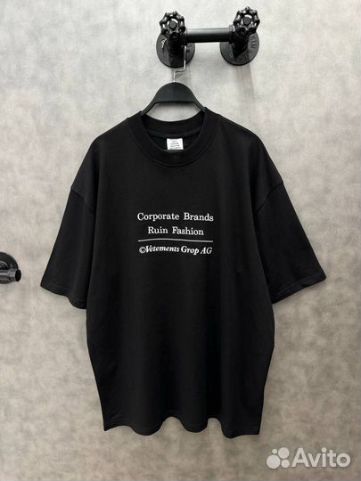 Футболка vetements