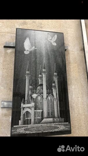 Памятники Чёрный Карельский гранит