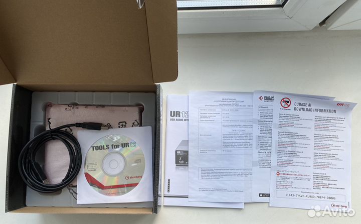 Внешняя звуковая карта Steinberg UR12