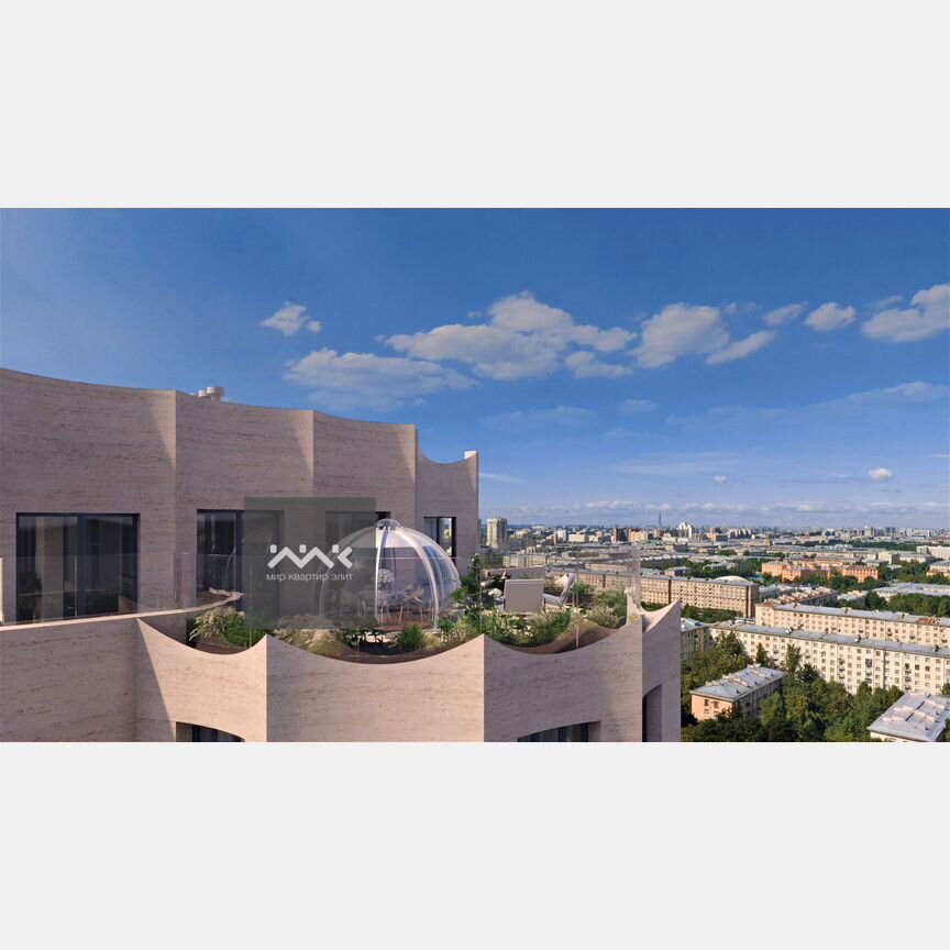 1-к. квартира, 36,8 м², 5/25 эт.