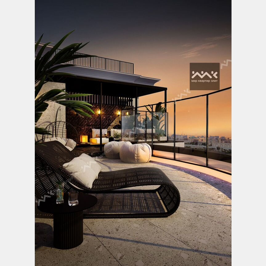 1-к. квартира, 36,8 м², 5/25 эт.