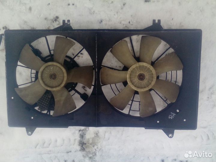 Диффузор в сборе с вентиляторами Мазда 6 MPS Мпс