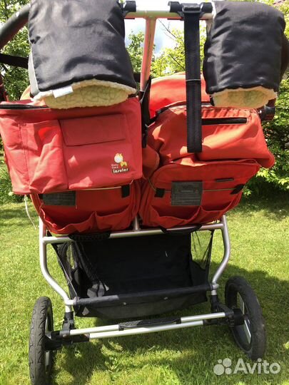 Коляска bumbleride indie twin для двойни