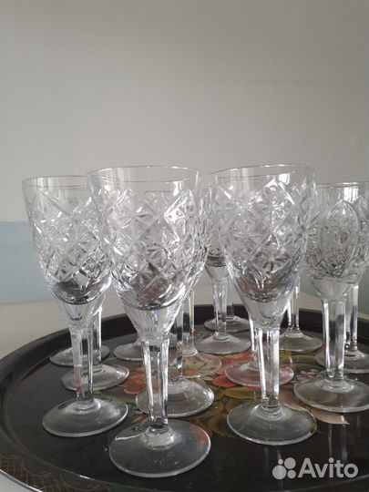 Хрустальные фужеры
