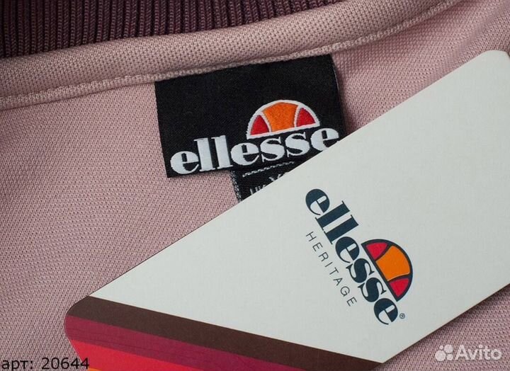 Олимпийка Ellesse бордово розовая