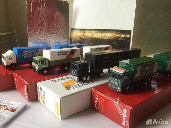 Грузовики Herpa, AWM, Brekina, Schuco, Albedo 1:87