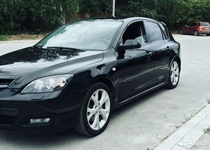 Бампер Mazda 3 BK хэтчбек 2006-2009 рестайлинг