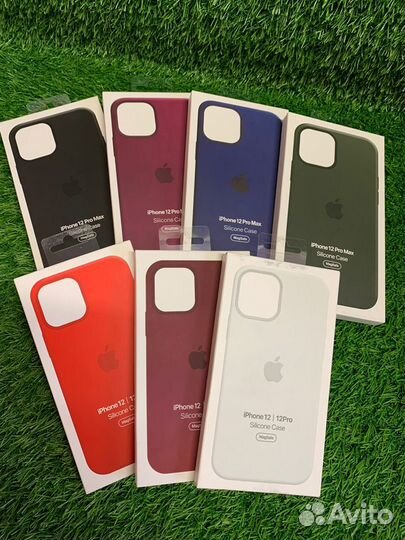 Чехол Soft Touch MagSafe для 12/12 pro/12 pro max