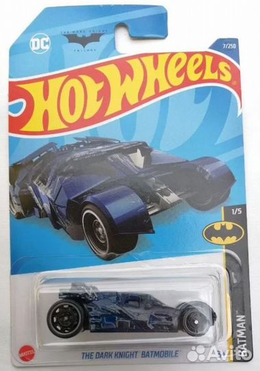 Hot Wheels THE dark knignt batmobile TH