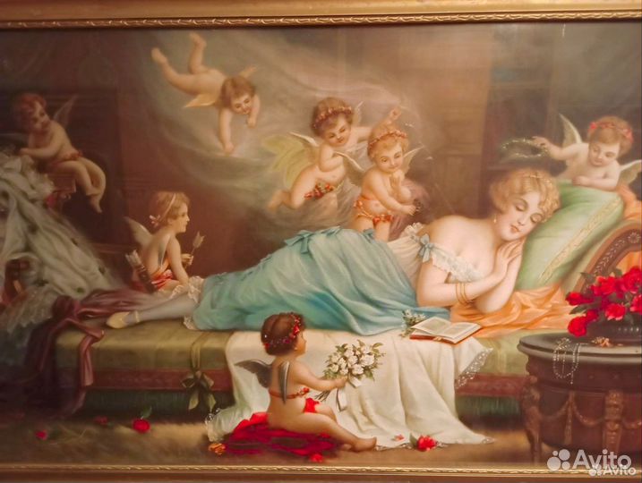 Картина выполнена в литографии