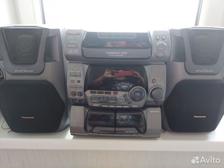 Музыкальный центр panasonic