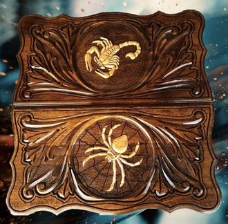 Нарды резные 