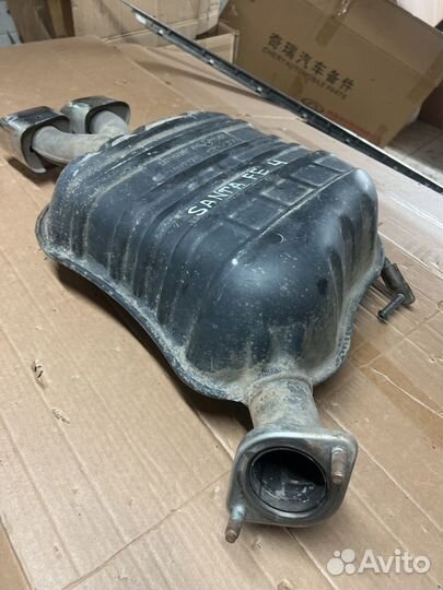 Глушитель основной Hyundai Santa Fe TM 2019