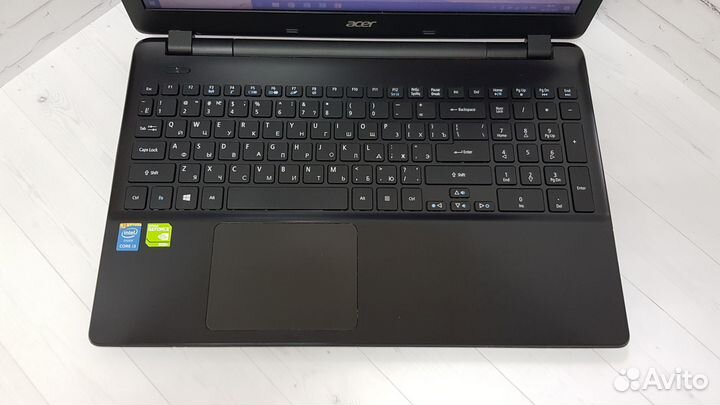 Игровой ноутбук Aсer 4потока/2видеокарты/4Gb/SSD