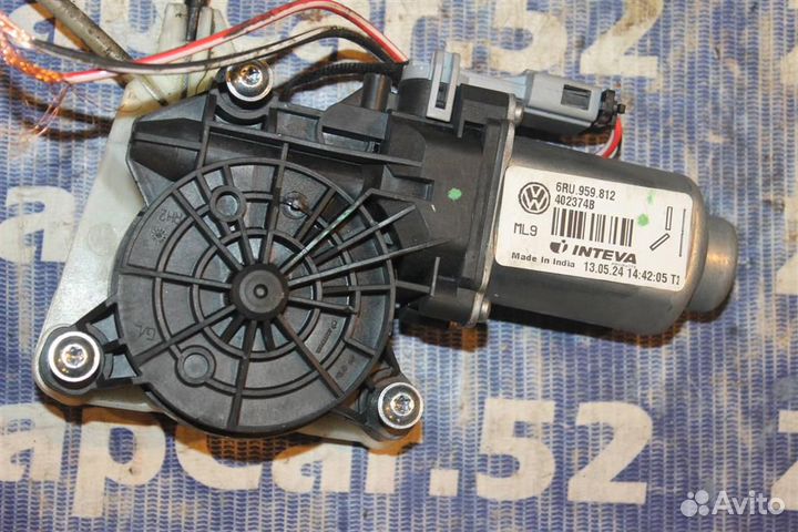 Стеклоподъемник задний левый Фольксваген Поло Сед