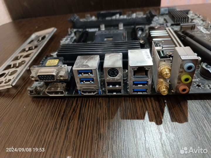 Материнская плата MSI b550m pro vdh wifi