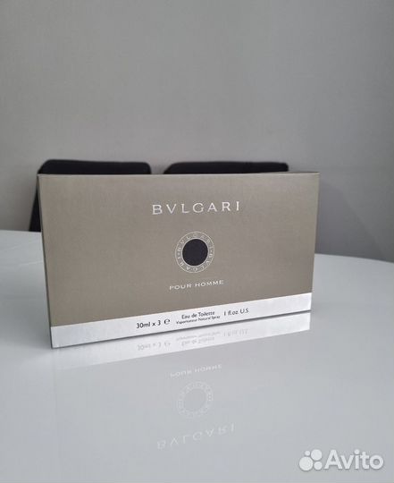 Подарочный набор Bvlgari Pour Homme 3*30ml