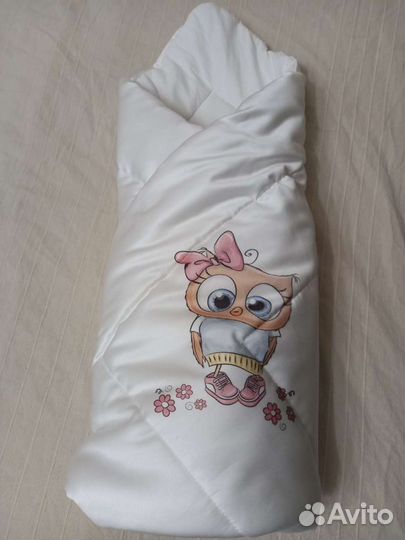 Конверт-одеяло на выписку демисезонный