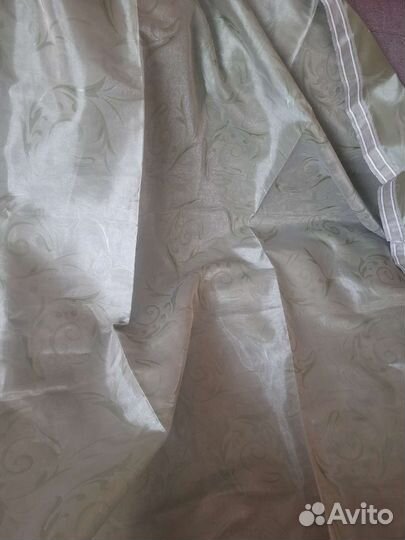 Комплект портьер из тафты.3м.Новый
