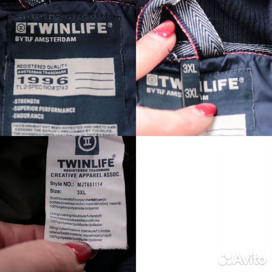 Пуховик twinlife 250110729