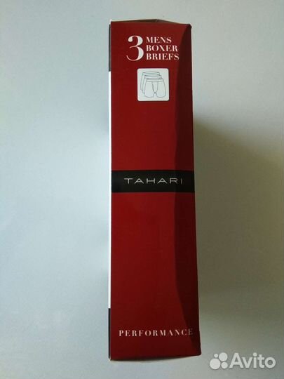 Трусы боксеры Tahari, M, коробка 3шт, разные