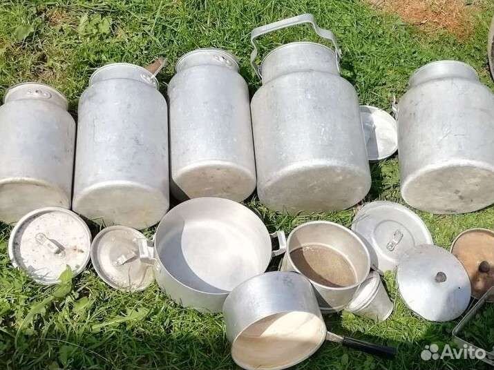 Бидон, кастрюли