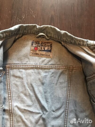 Джинсовая куртка для девочки 116