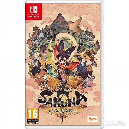 Sakuna: Of Rice and Ruin Nintendo Switch, английская версия