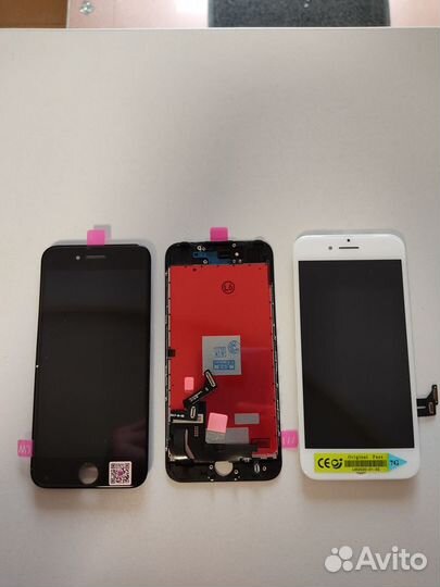 Дисплей с сенсором iPhone 7, черный