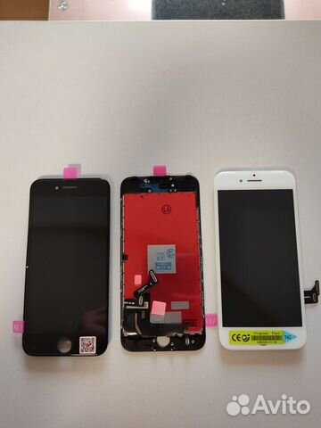 Дисплей с сенсором iPhone 7, черный