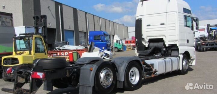 В разборке грузовик MAN, TGA 2000-2008