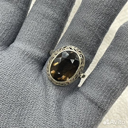 Серебряное кольцо 925 проба СССР (сзр)