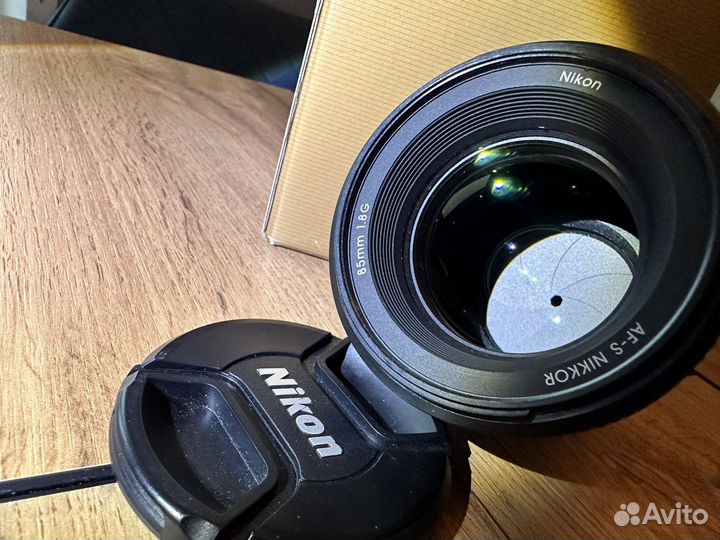 Объектив Nikon/nikkor lens as-f 85mm f/1.8G