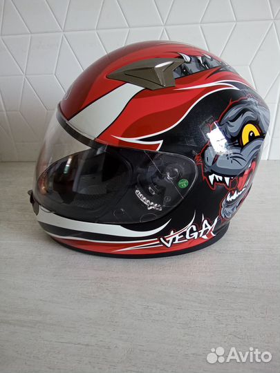 Мотошлем Vega S очень красивый в идеальном