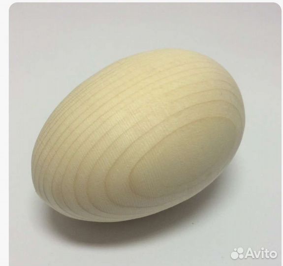 Яйцо деревянное заготовка